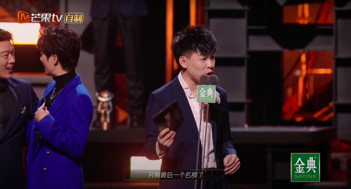 陈楚生还和王耀庆分享喜讯