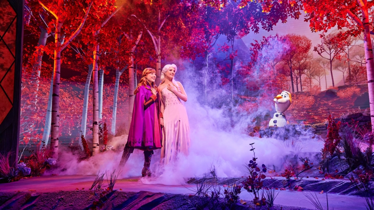 你将有机会与艾莎、安娜和奥拉夫等角色亲密接触