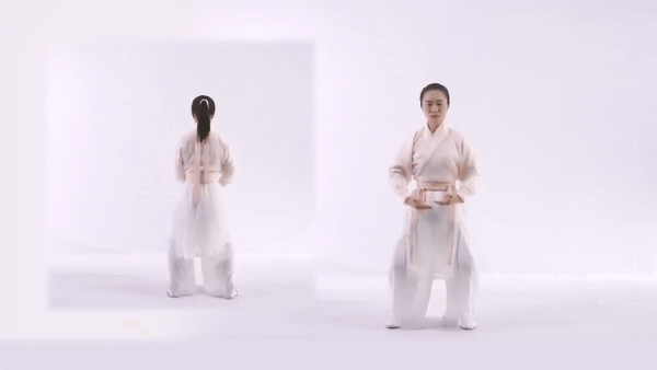 第三式：调理脾胃需单举