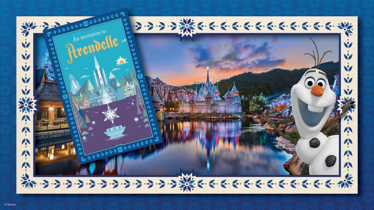 香港迪士尼「冰雪奇缘」主题园区隆重开幕！