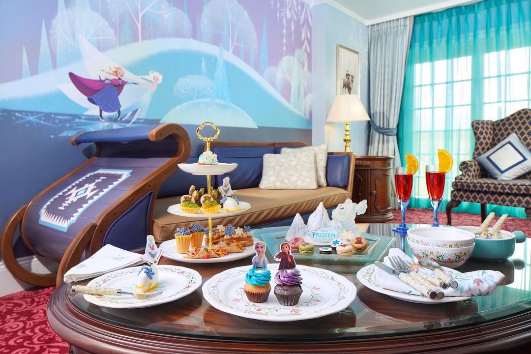 冰雪奇缘主题美食和房型