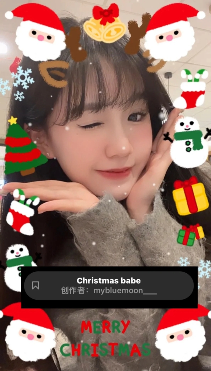 2、Christmas babe
