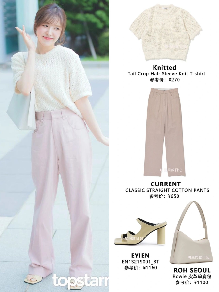 3、Wendy「上班路穿搭」