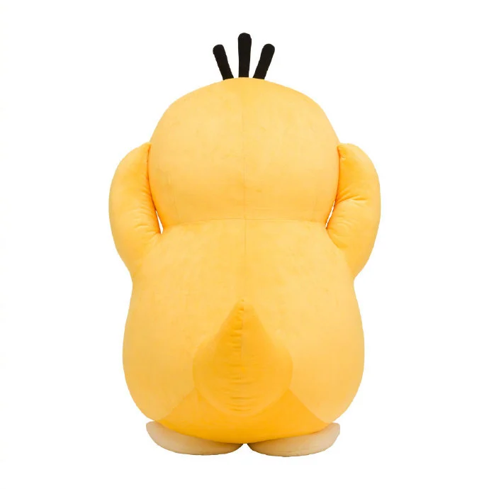 可达鸭的巨型尺寸抱起来很温暖