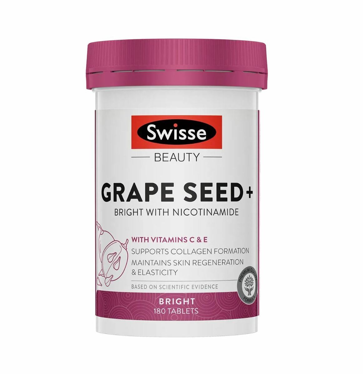 Swisse Grape Seed+ Bright With Nicotinamide