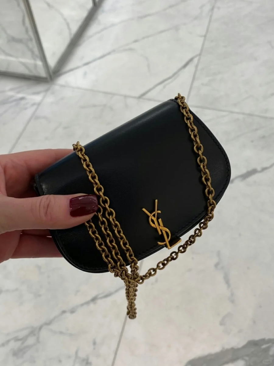 2、YSL 迷你黑金小废包