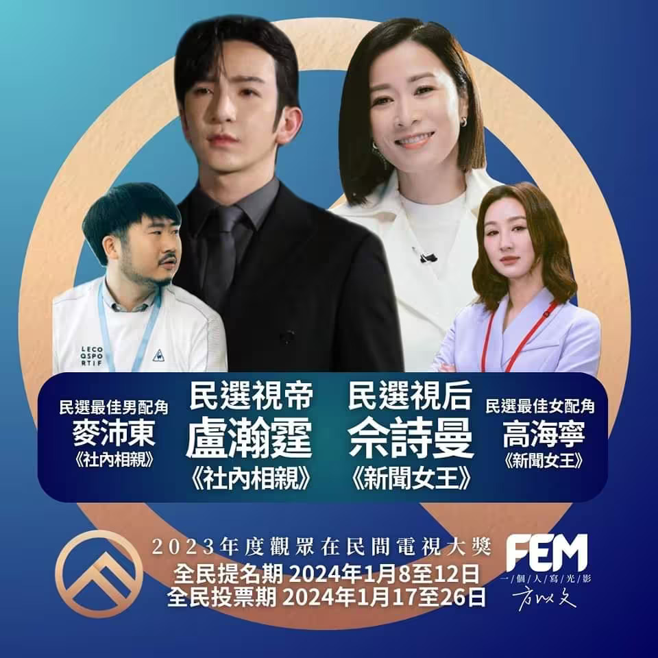 【第8届民间电视大奖结果】