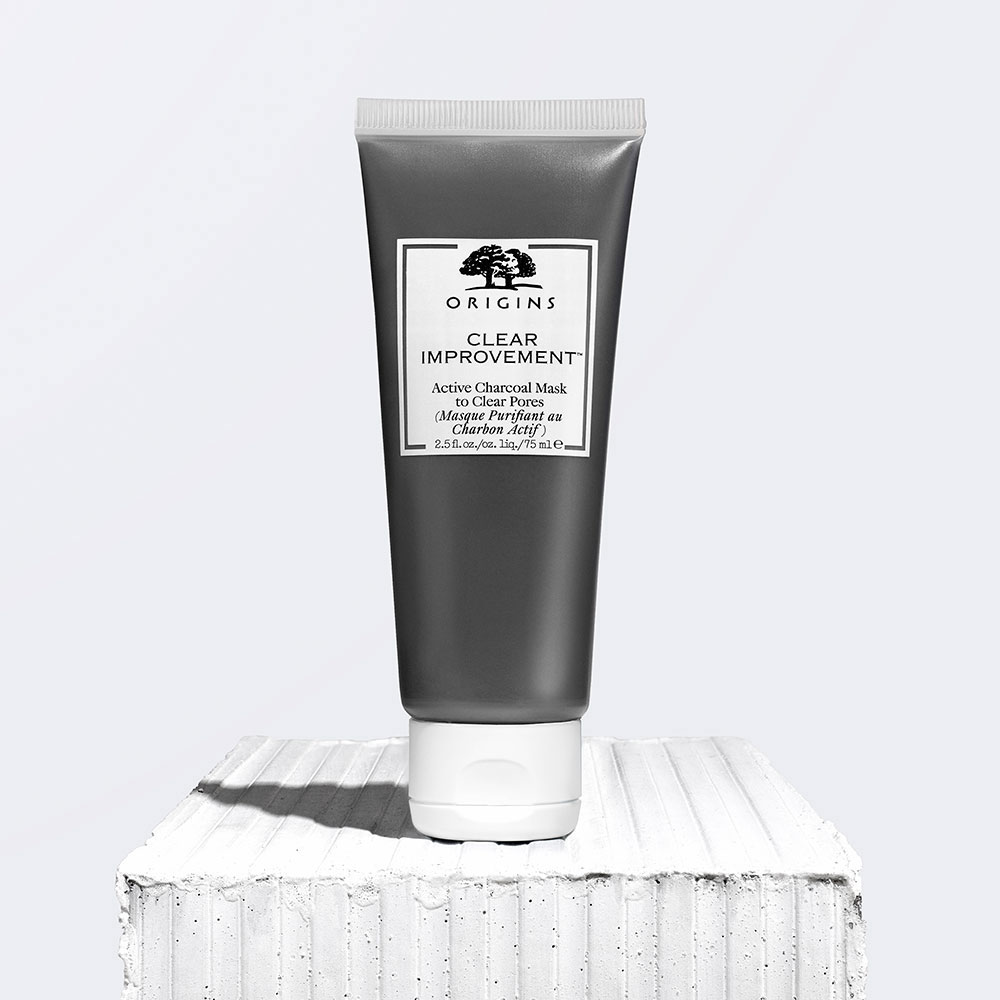 1、ORIGINS Clear Improvement Active Charcoal Mask to Clear Pores