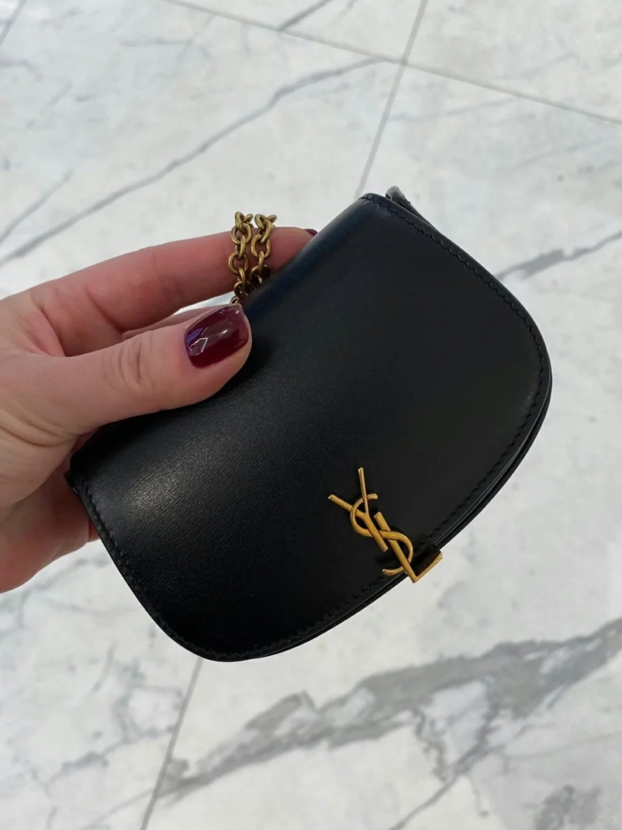 2、YSL 迷你黑金小废包