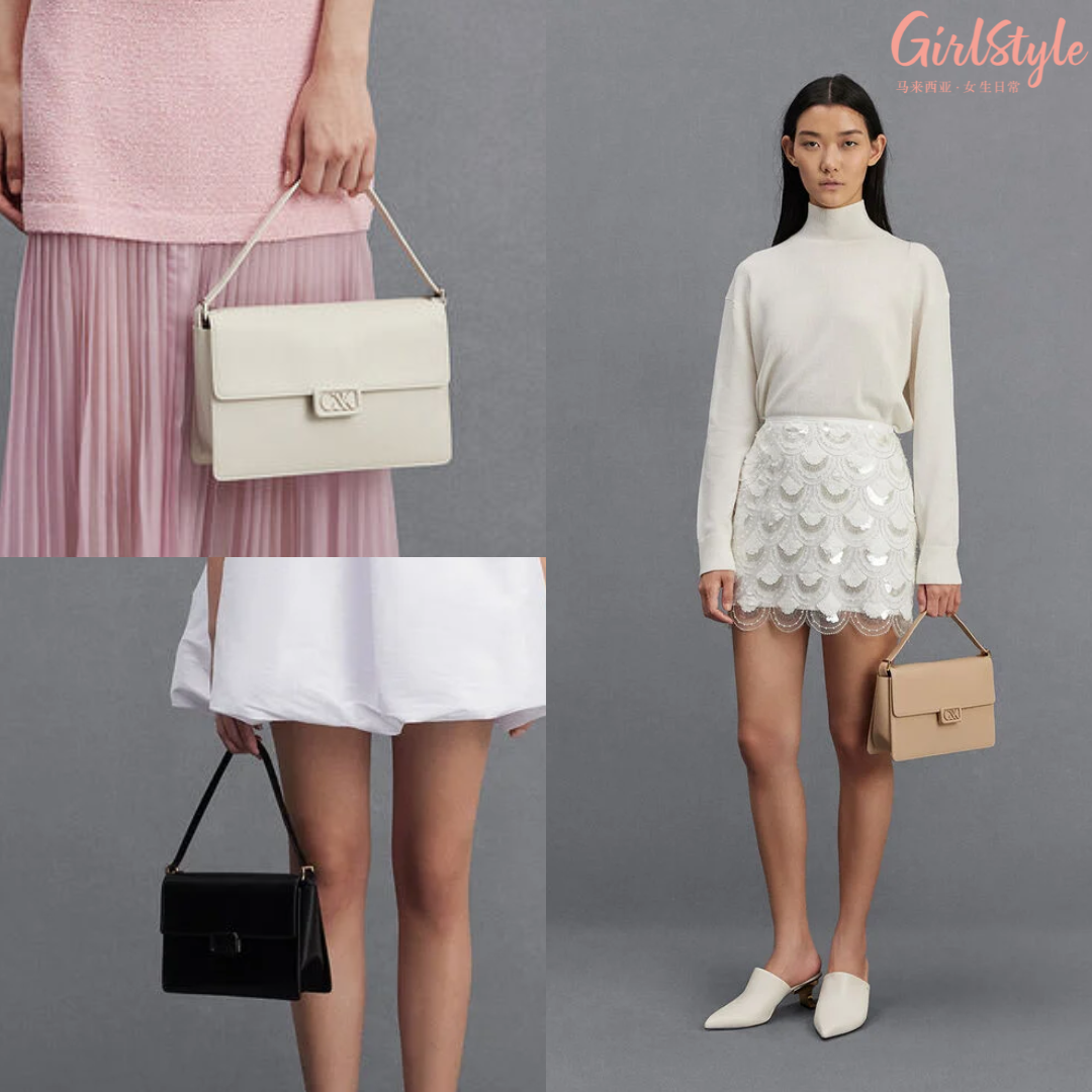 3、Leather Shoulder Bag