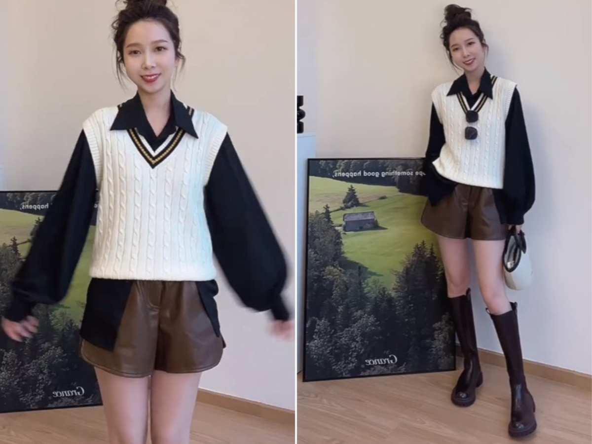 Look 6:甜辣时髦风