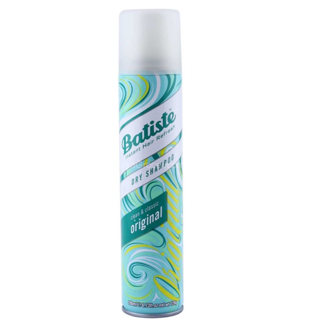 4、Batiste Dry Shampoo Original 干发喷雾