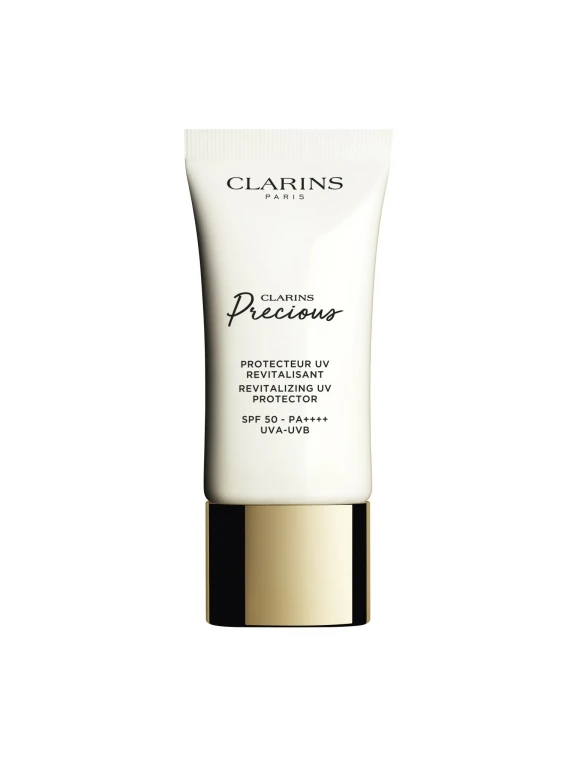2、Clarins Protecteur UV Revitalisant 至臻凝时防晒霜