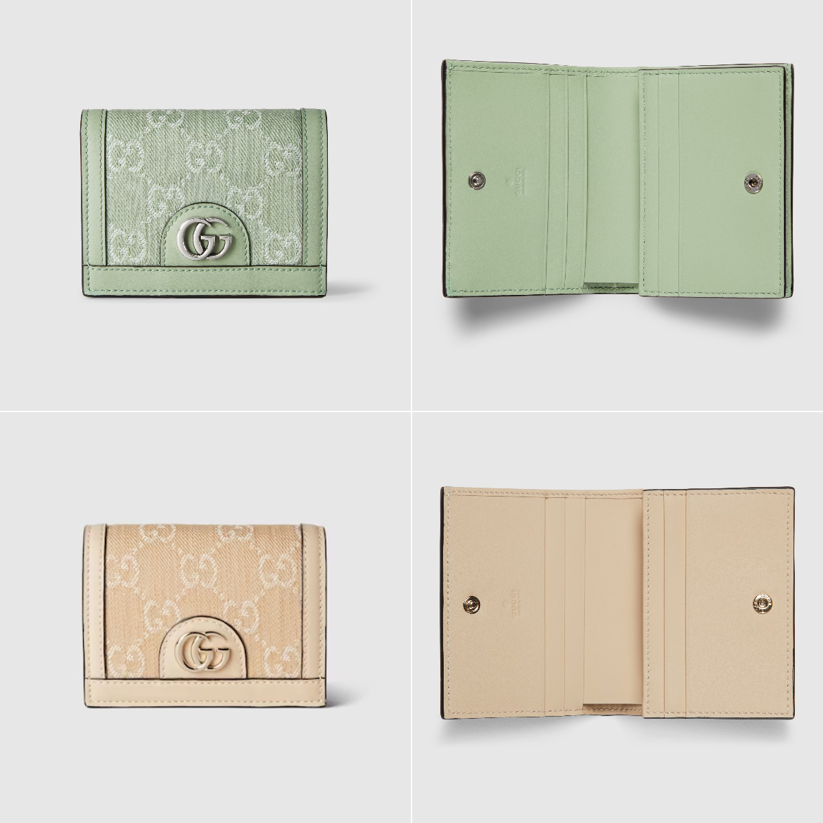 Ophidia GG Card Case Wallet