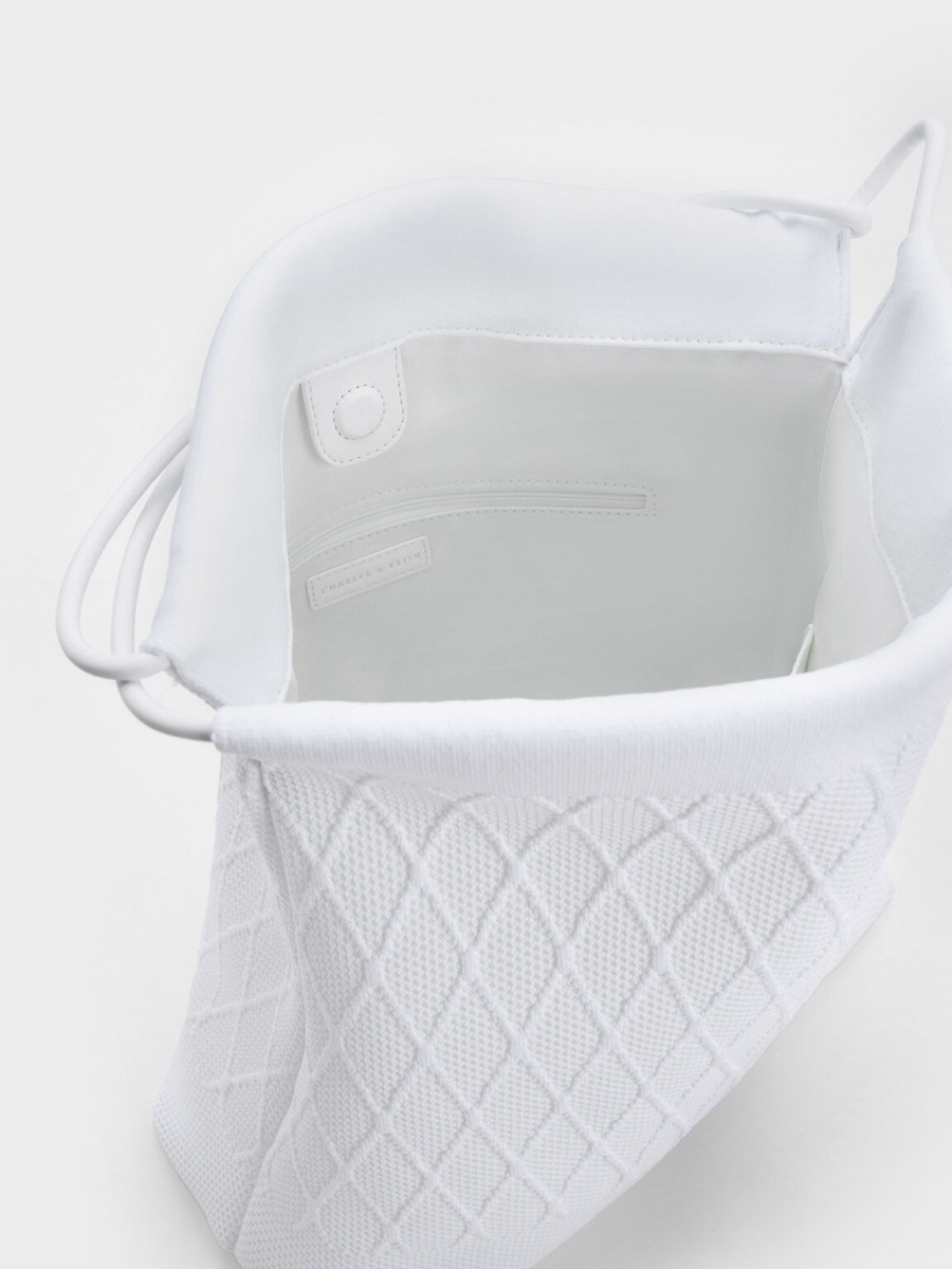 3、Genoa Bow-Tie Knitted Bag