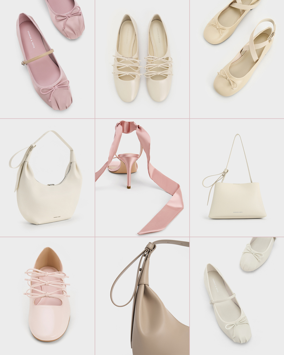 Charles & Keith「芭蕾风」系列单品