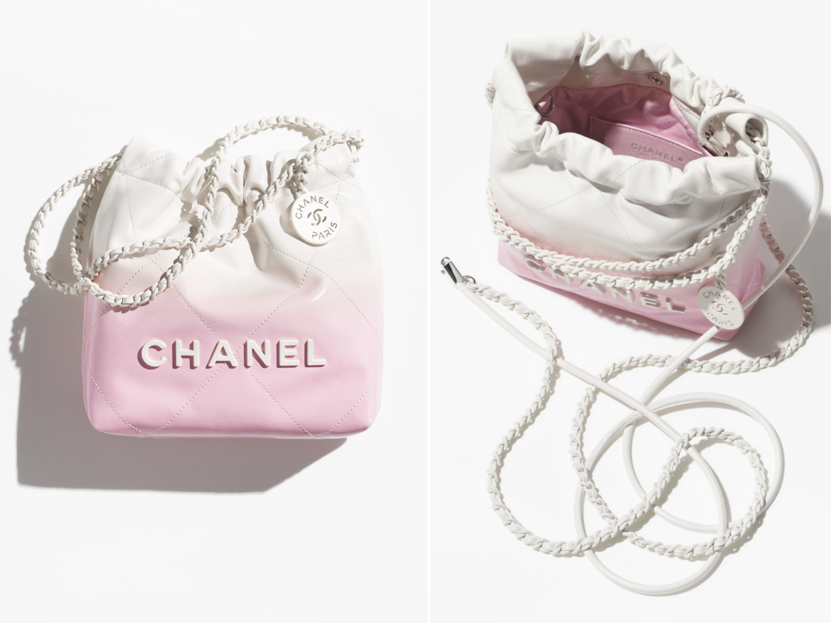3、CHANEL 22 迷你手袋