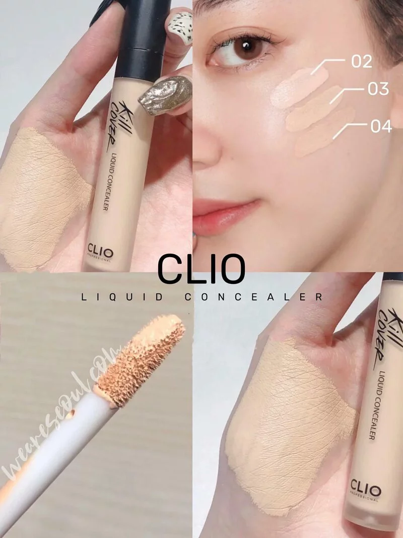 3、Clio Kill Cover遮瑕液