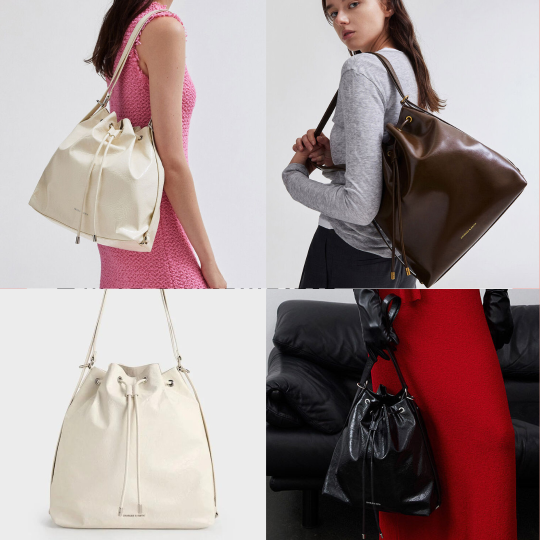 5、Neva Two-Way Bucket Bag