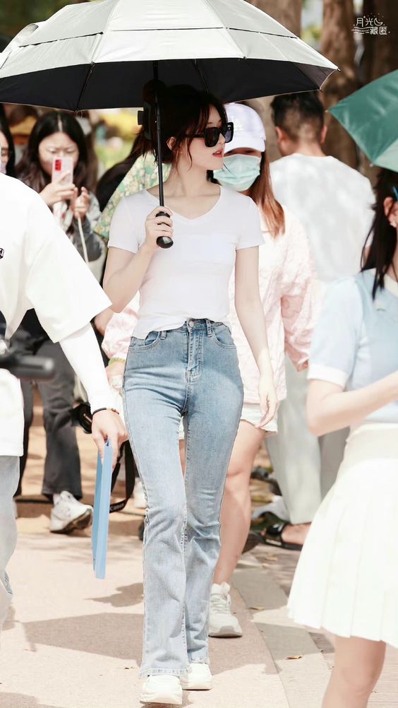 穿出“显高+腿长”的既视感