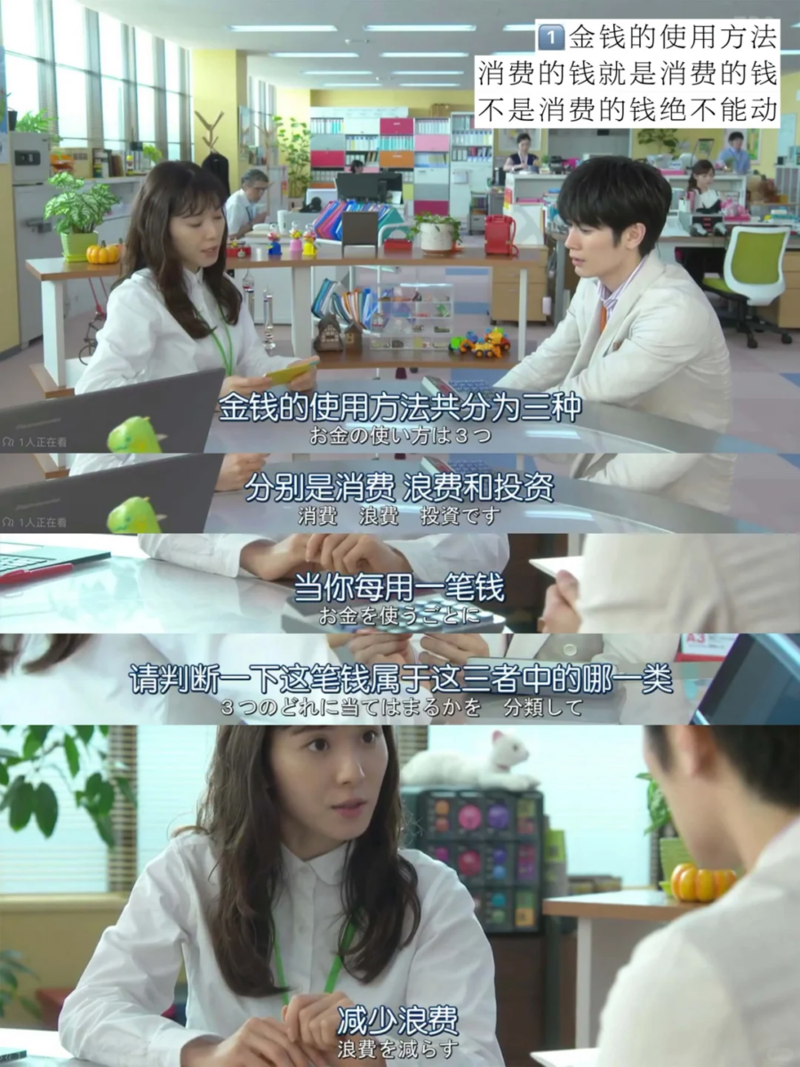 1、划分金钱的用途