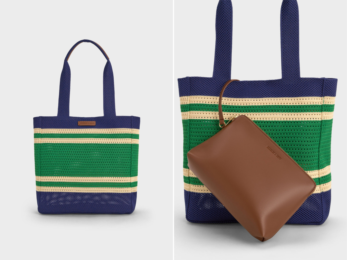 8）Ida 编织大托特包