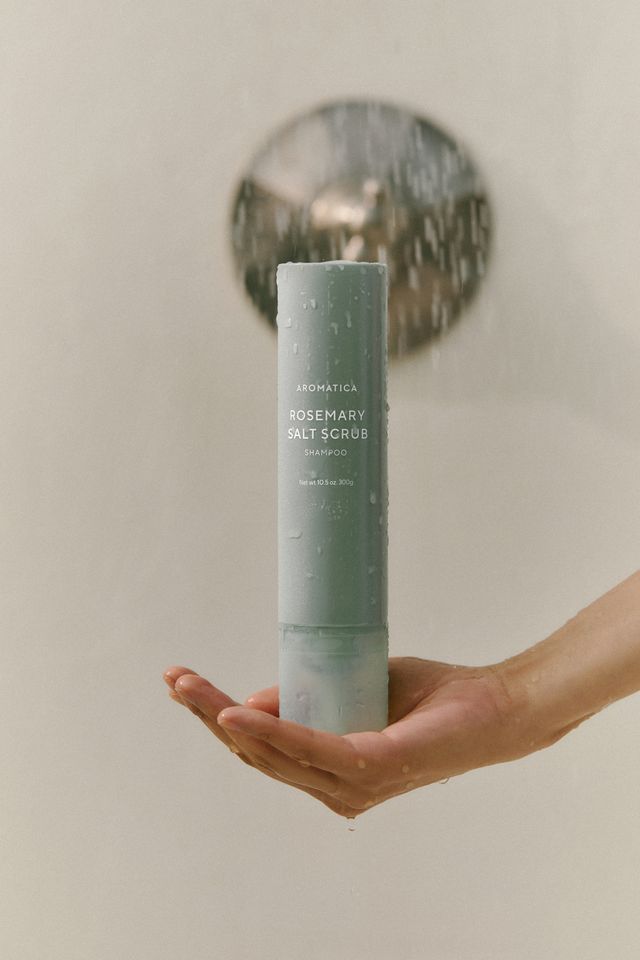 Aromatica Rosemary Salt Scrub Shampoo