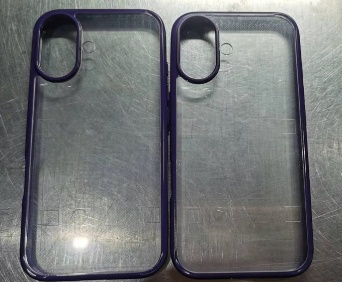 曝光的照片,iPhone 16 后置相机排列会是直式设计!