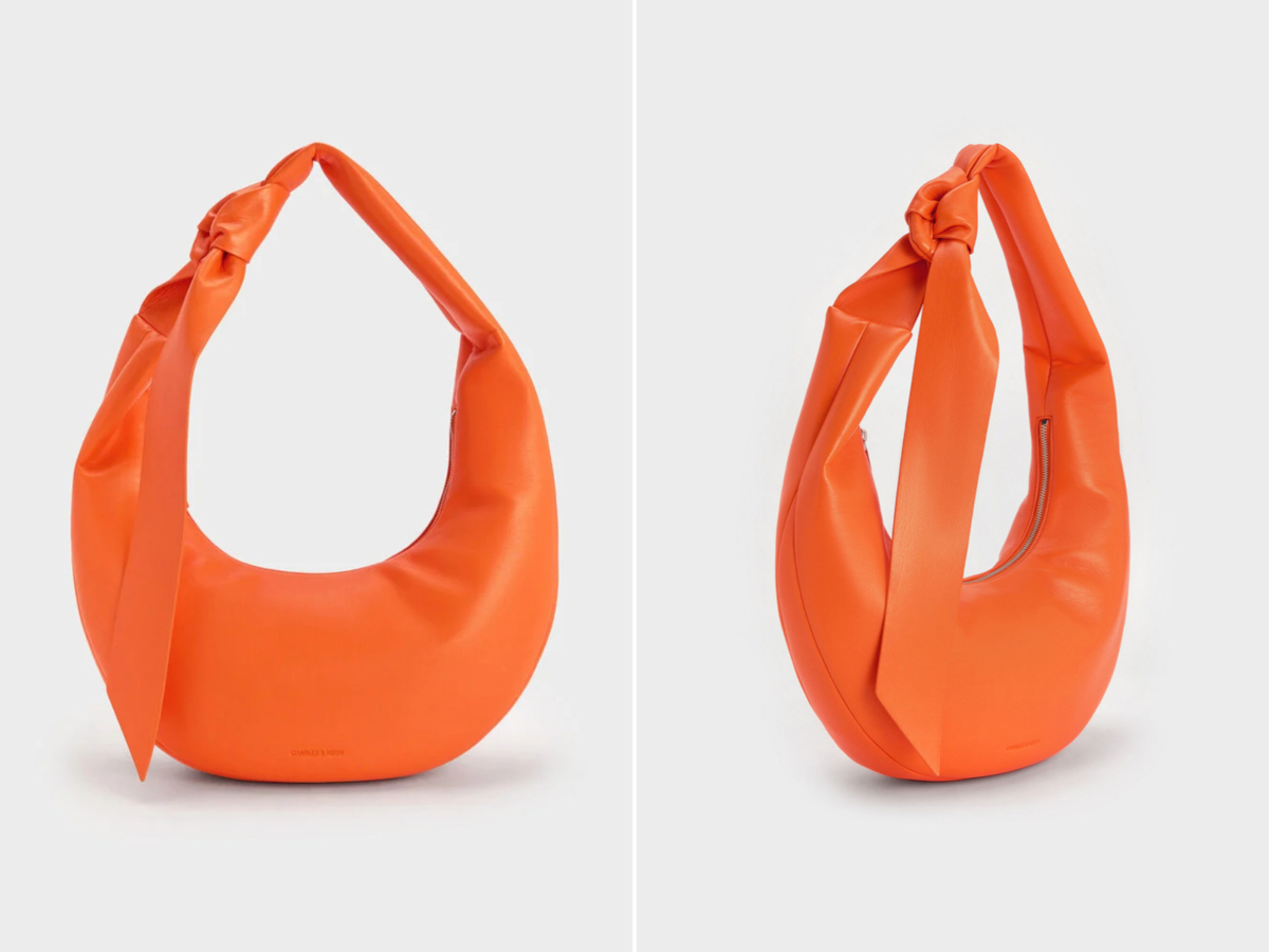 2）Toni 绑结软质弯月包