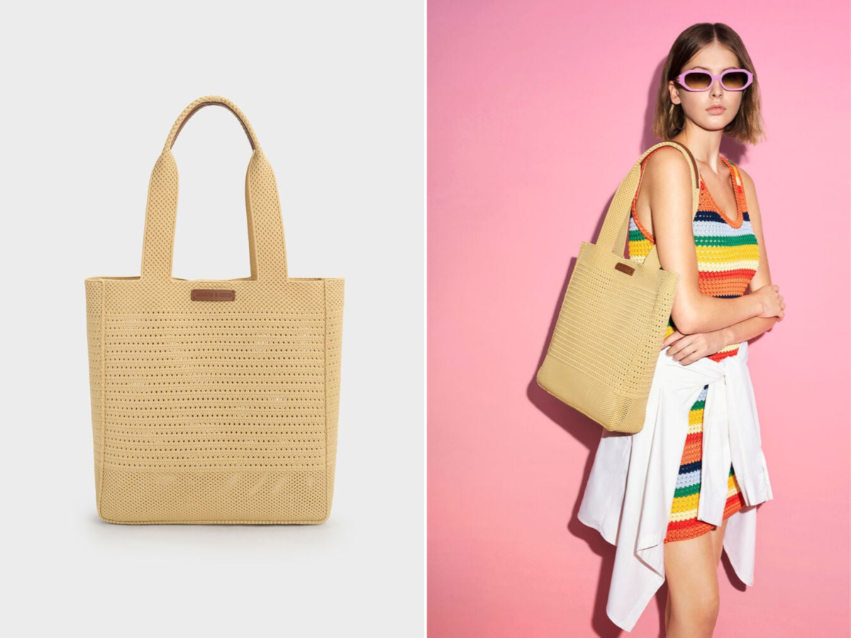 8）Ida 编织大托特包