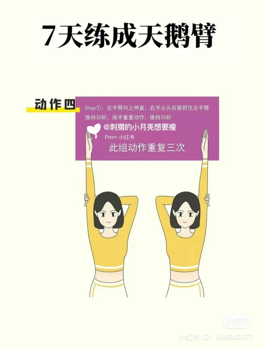 手臂直立拉伸