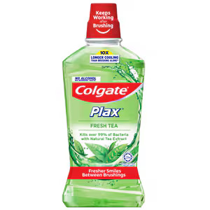 1、Colgate Plax Fresh Tea 漱口水