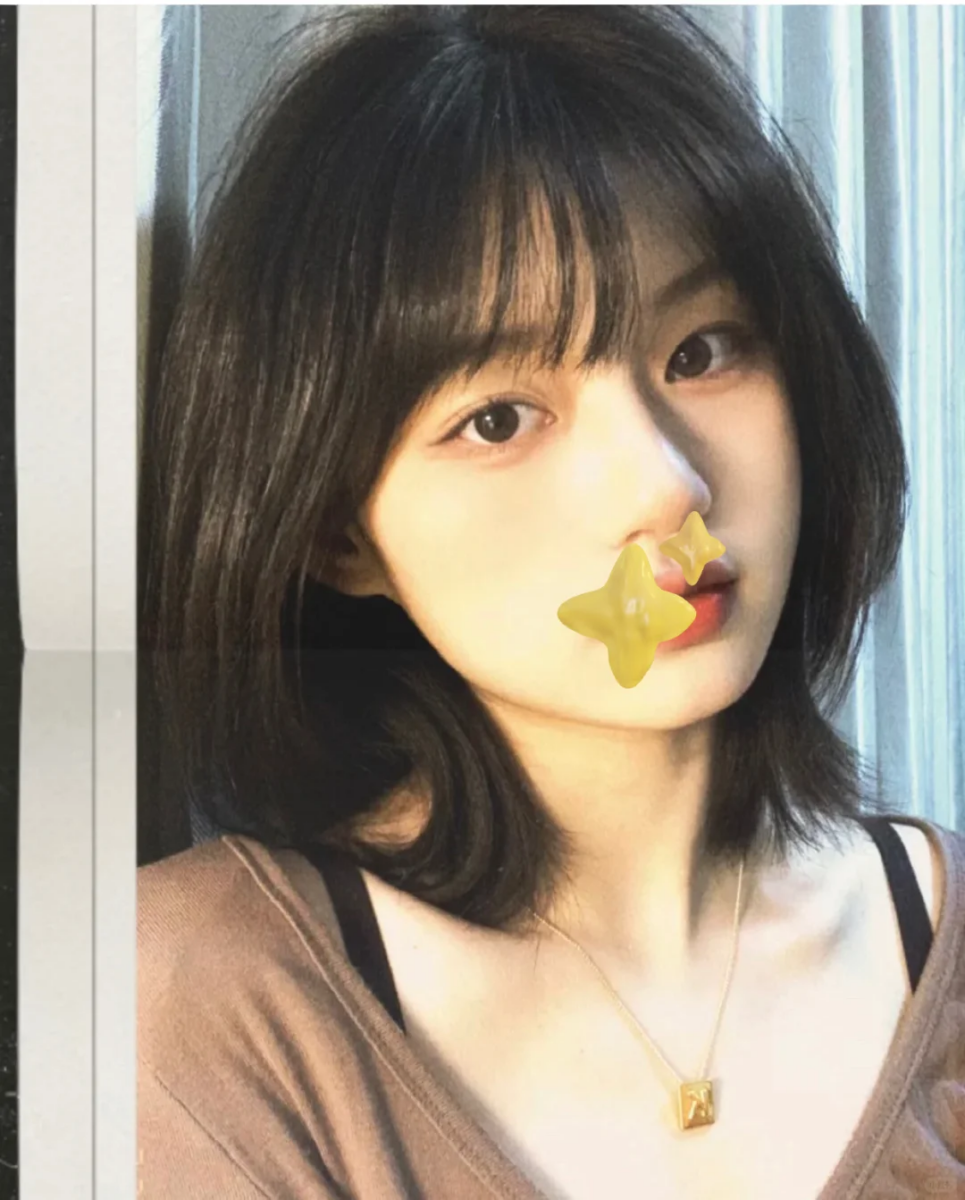 15、法式刘海齐肩短发