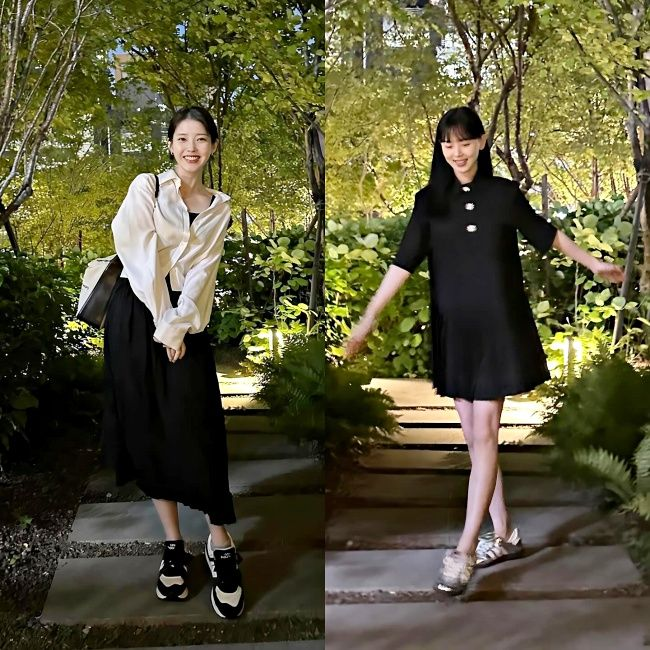 默契穿上闺蜜装