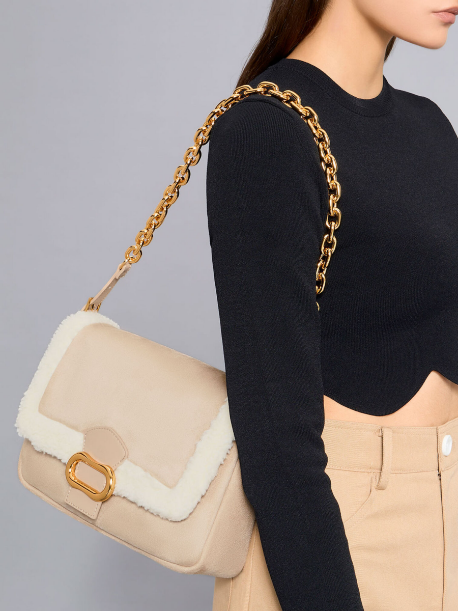 Daki Belted Trapeze Bag