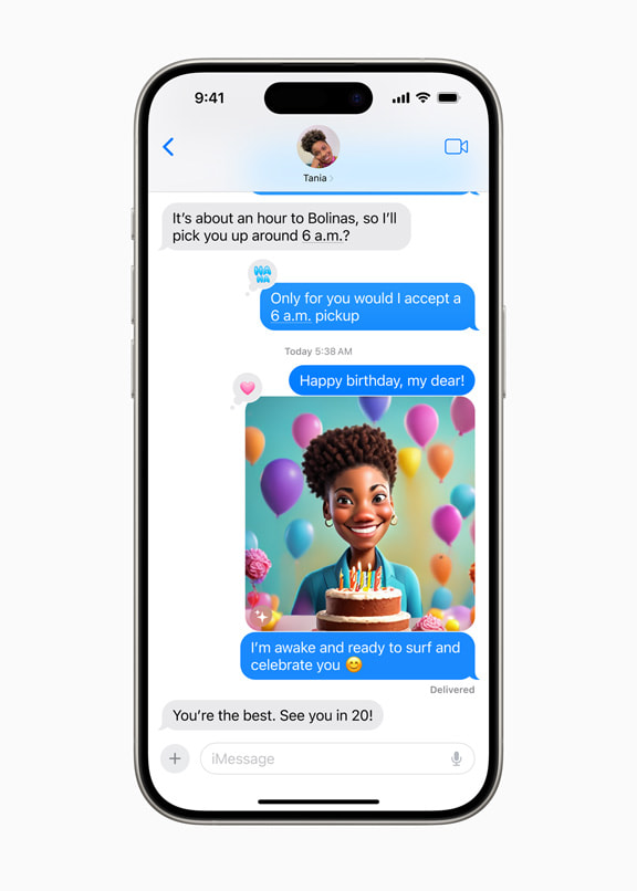 iOS18 新功能 13、全新图像功能(Image Playground)
