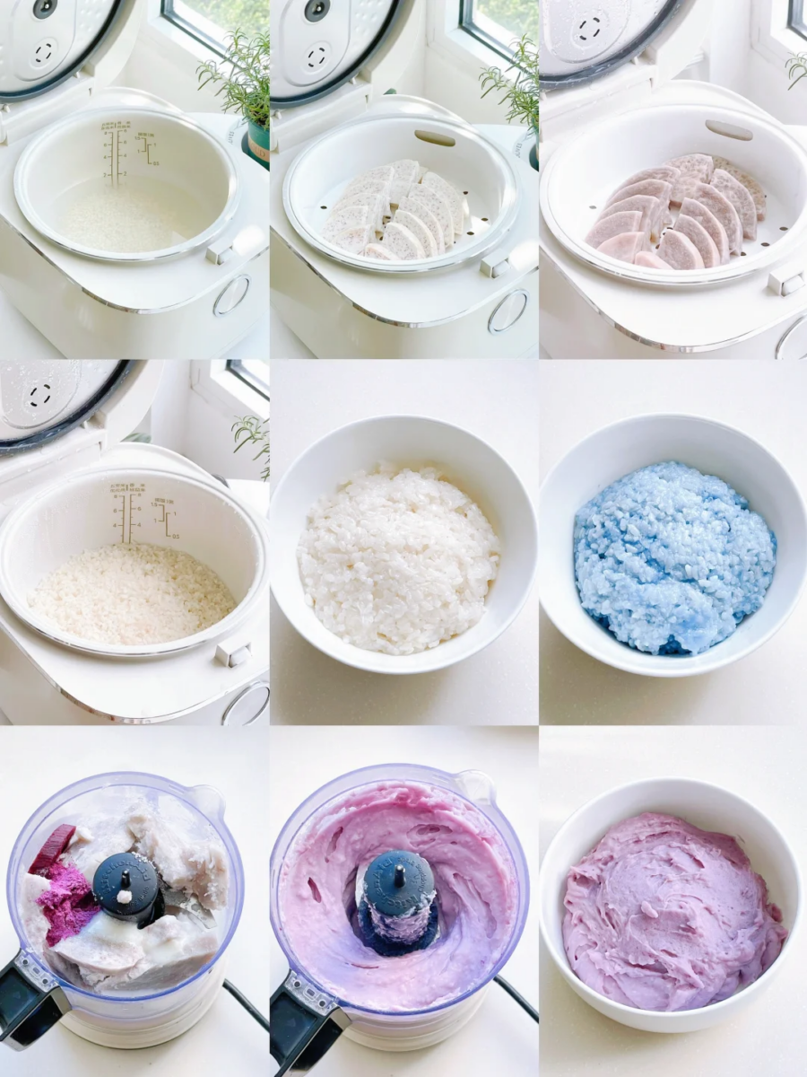 创意粽子 #2 | 星空椰香芋泥粽