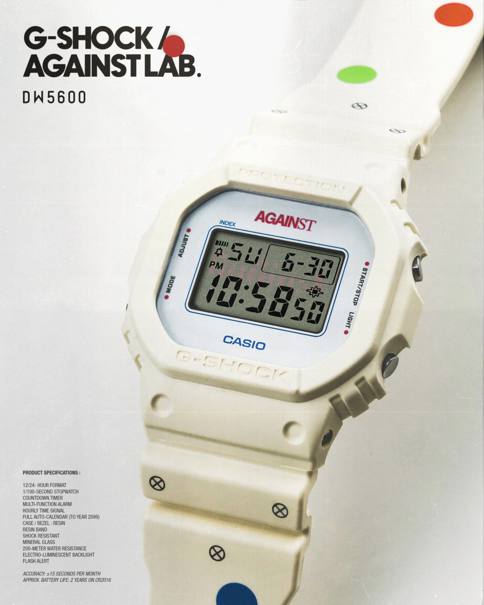 G-Shock｜Against Lab 联名手表