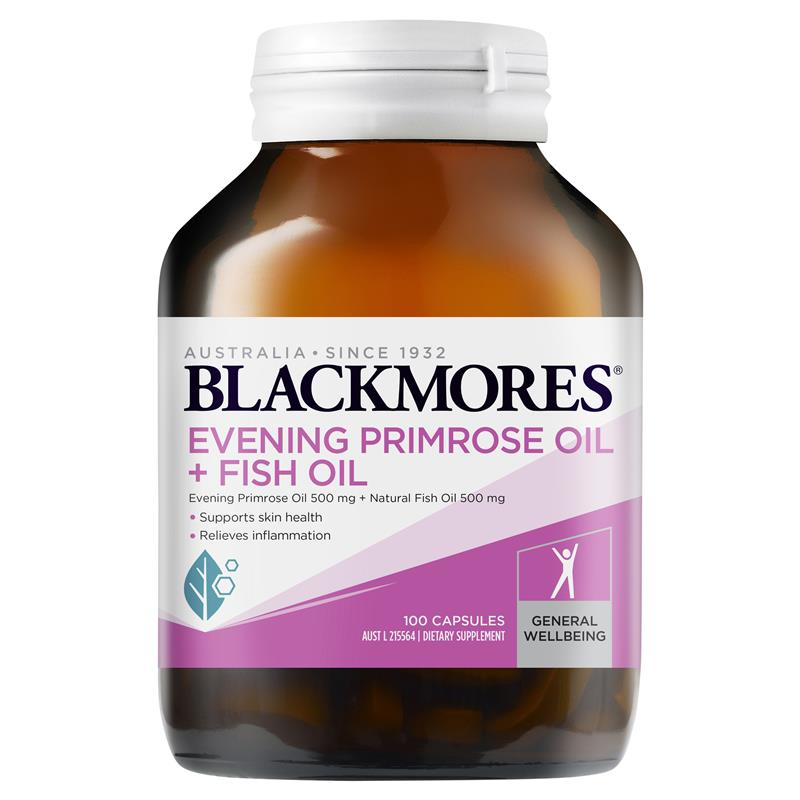 BLACKMORES Evening Primrose Oil + Fish Oil