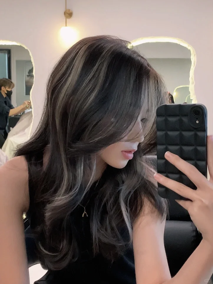 5、深棕色+米棕色