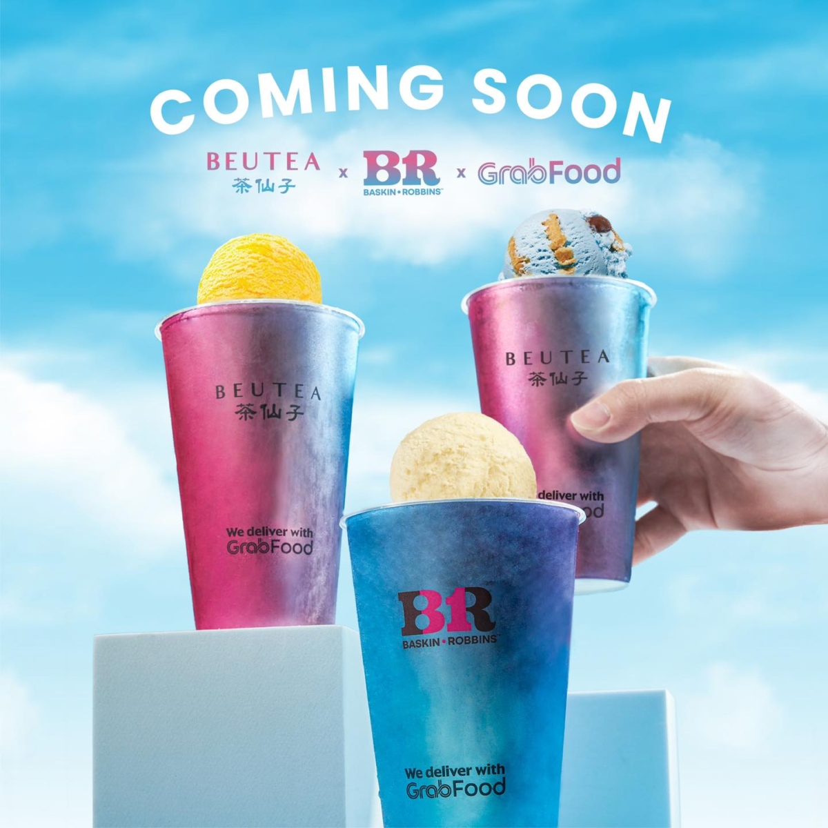 茶仙子新品：Jasmine Coconut Baskin-Robbins