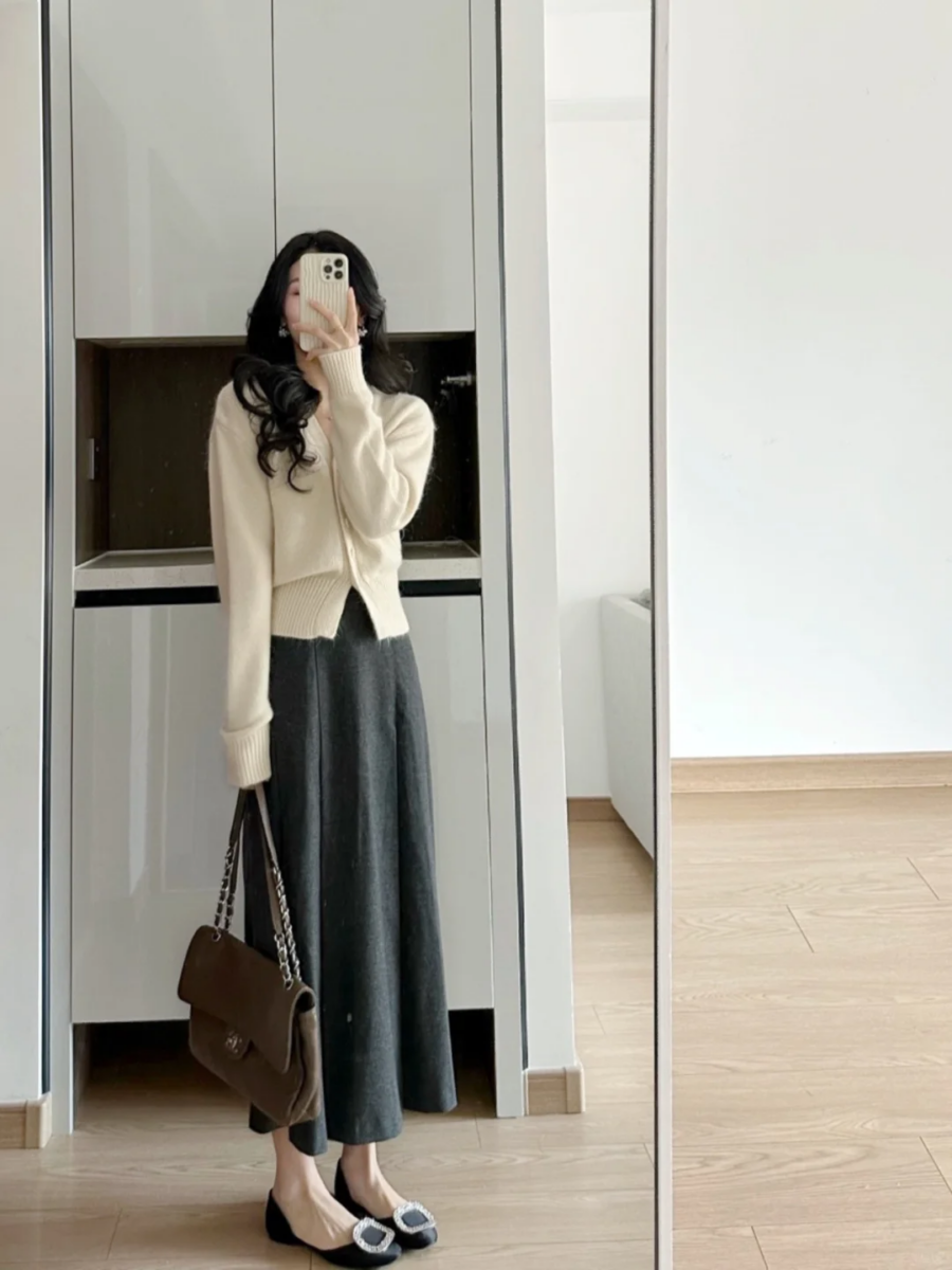 6、米白色+灰色