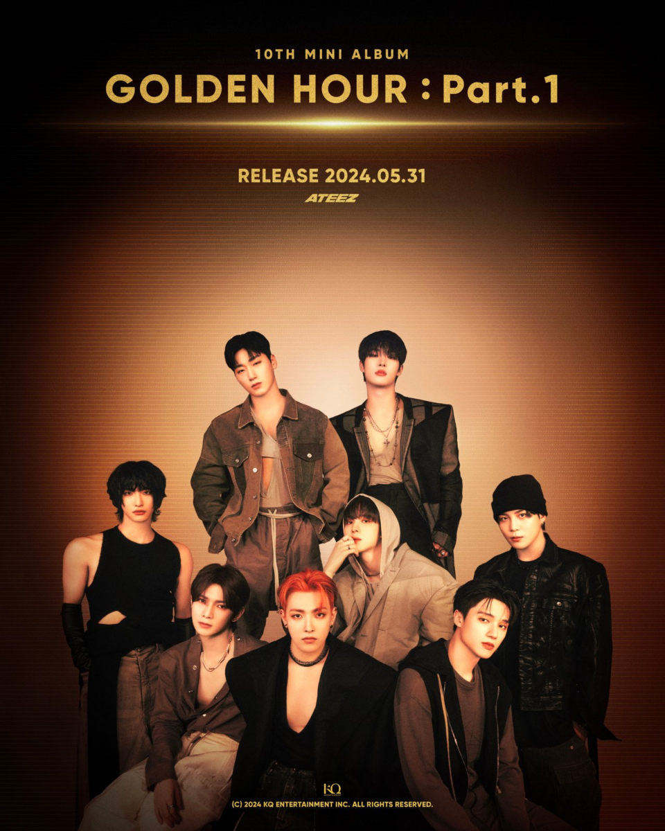 TOP 7:ATEEZ《Golden Hour: Part. 1》