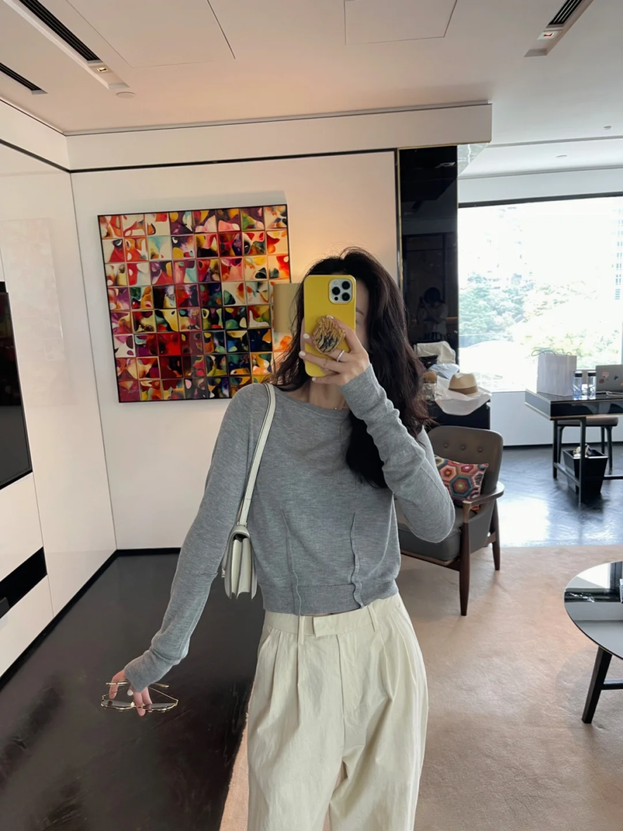 6、米白色+灰色