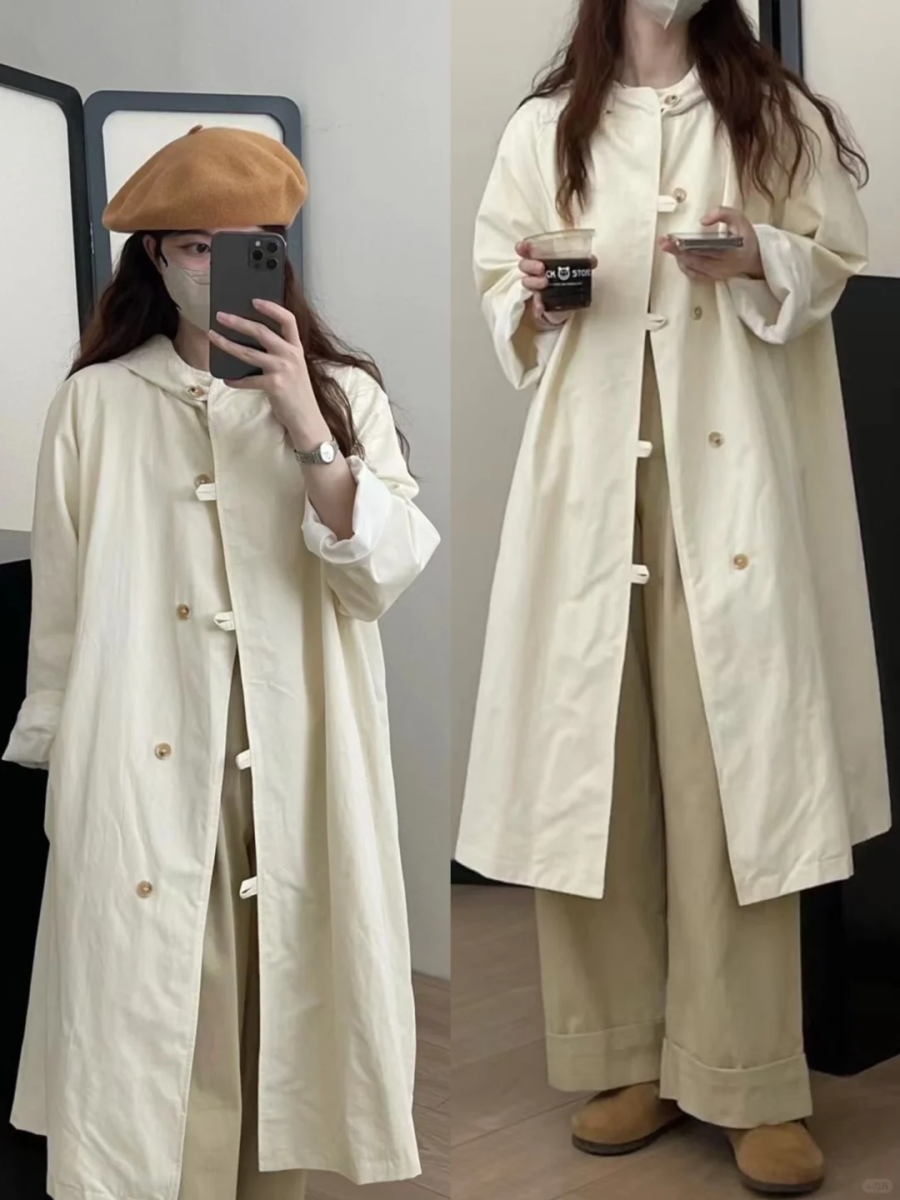 5、米白色+卡其色