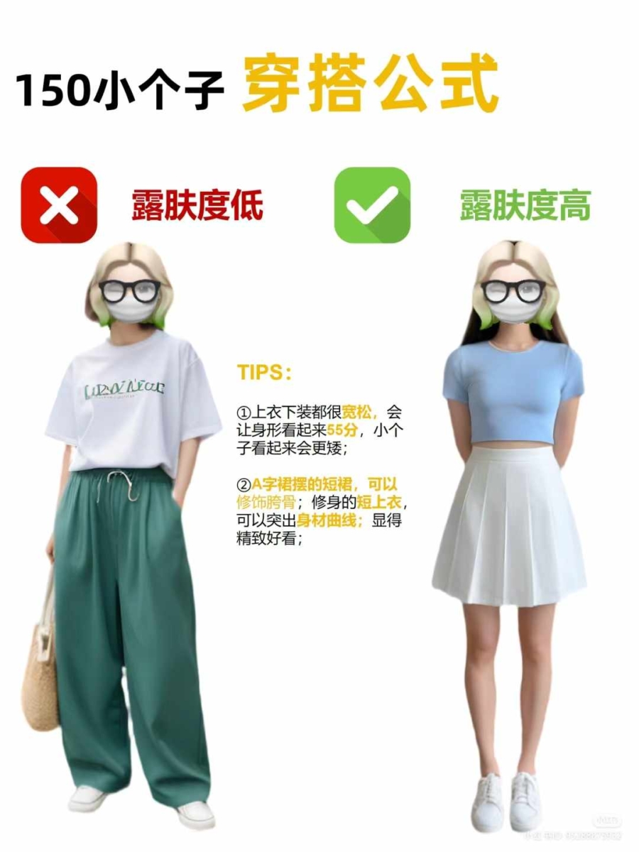 2、提高露肤度穿搭