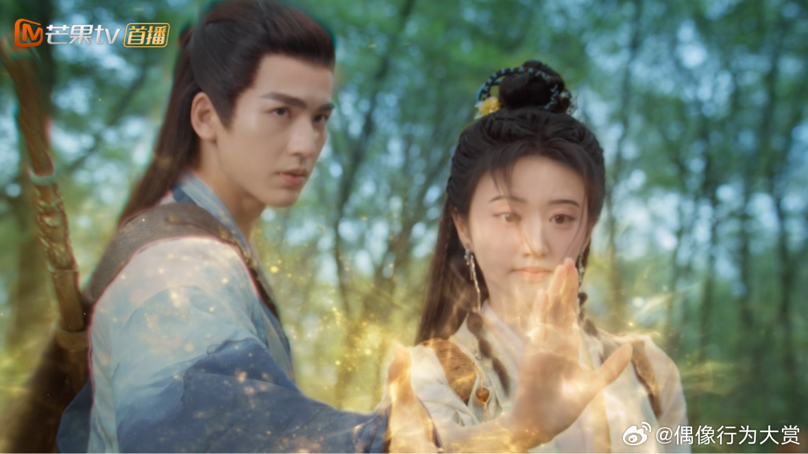 景甜和张凌赫颜霸组合非常养眼