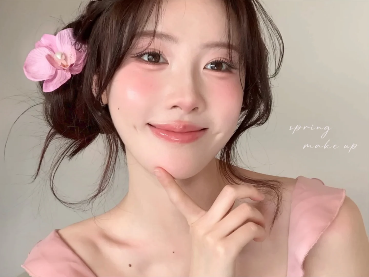 七夕妆容「蝴蝶兰妆」教程