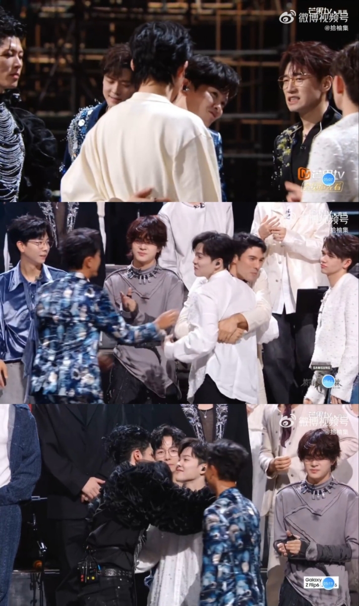 哥哥弟弟们拥抱安慰尤长靖