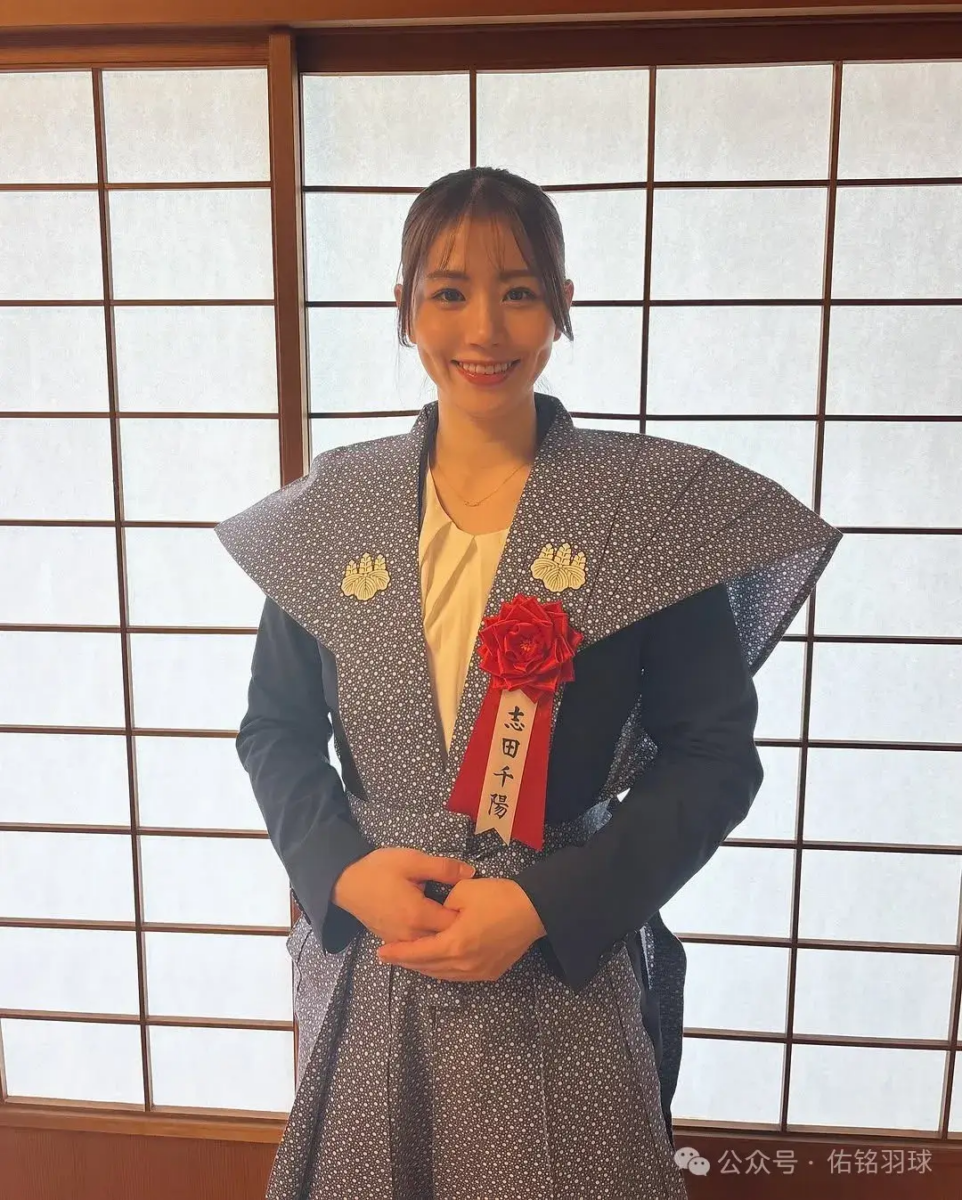 志田千阳6岁就开始接触羽毛球